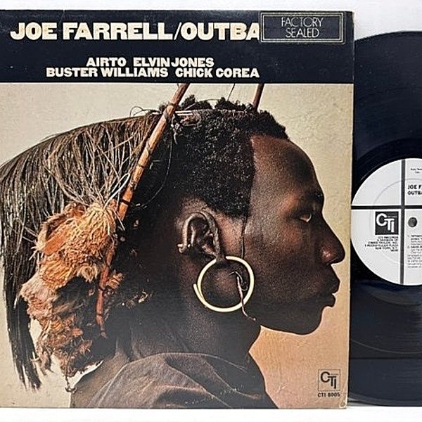 レコードメイン画像：プロモ 良好盤!! VANGELDER刻印 USオリジナル JOE FARRELL Outback ('72 CTI) w/ Chick Corea SPIRITUAL, MORDAL, DEEP JAZZ, POST BOP