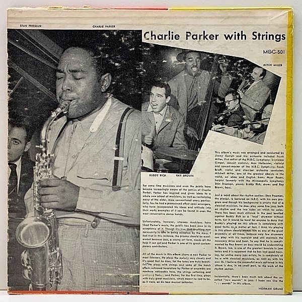 CHARLIE PARKER / Charlie Parker With Strings (10) / Mercury