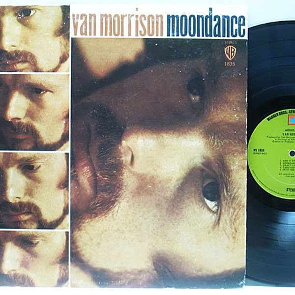 レコードメイン画像：良好!入手難!『W7』USオリジナル VAN MORRISON Moondance ('70 Warner) 最高傑作 ヴァン・モリソン／ムーンダンス LP 激レア!!