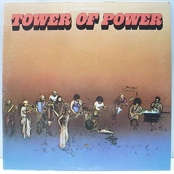 レコードメイン画像：USオリジナル TOWER OF POWER Same ('73 Warner Bros.) ベイエリア・ソウル・ファンク／ブラスロック 名盤