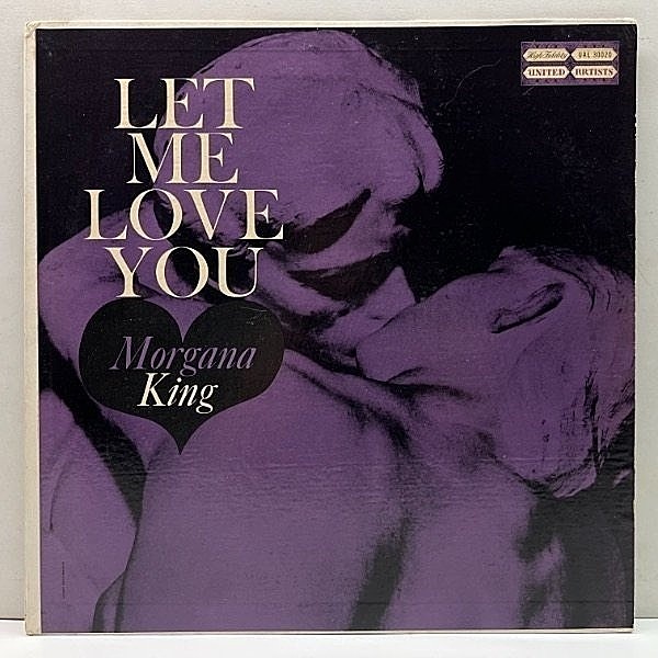 レコードメイン画像：美盤!! 白プロモ MONO 深溝 USオリジナル MORGANA KING Let Me Love You ('58 United) w/ Chuck Wayne, Jimmy Jones, Sam Most ほか