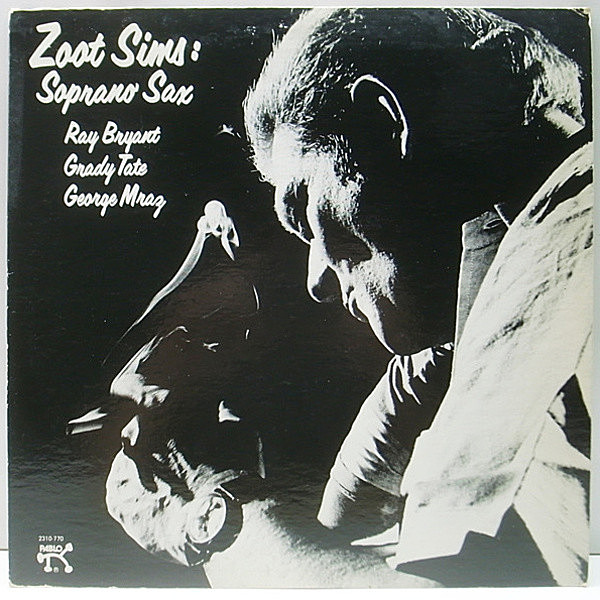 レコードメイン画像：プロモ USオリジナル ZOOT SIMS Soprano Sax ('76 Pablo) ワンホーン・カルテット Ray Bryant, George Mraz, Grady Tate