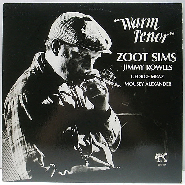 レコードメイン画像：美品 USオリジナル ZOOT SIMS & JIMMY ROWLES Warm Tenor ('79 Pablo) ALSHIRE刻印あり ロウルズと共演した格別の気持ち良さ！