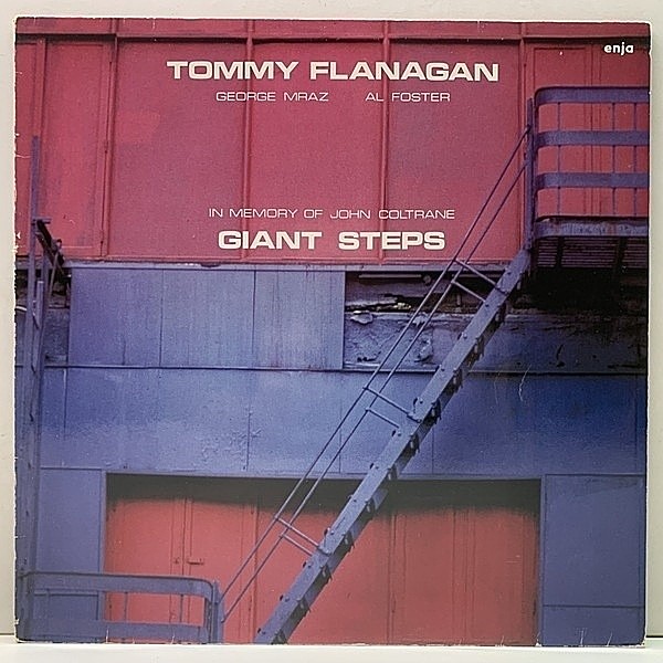 レコードメイン画像：美盤!! 西ドイツ・オリジナル TOMMY FLANAGAN Giant Steps (In Memory Of John Coltrane) ピアノトリオ West GERMANY 初回プレス LP