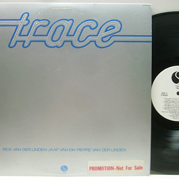 レコードメイン画像：良好!! プロモ RL刻印 (BOB LUDWIG) USオリジナル TRACE Same／1st トレースの魔術 ('74 Sire) RICK VAN DER KINDEN | WHITE PROMO LP