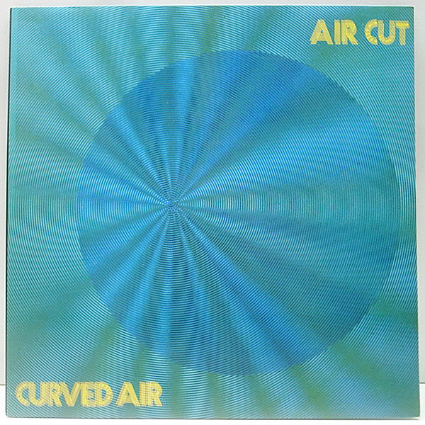 レコードメイン画像：極美品!! UK 英盤 CURVED AIR Air Cut (Warner Bros. K 46224) Eddie Jobson, Kirby, Jim Russell 彼らの最高傑作