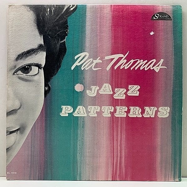 レコードメイン画像：レアな美盤!! MONO 米オリジ PAT THOMAS Jazz Patterns ('61 Strand) w/ Booker Little, Tommy Flanagan, Kenny Burrell, George Tucker