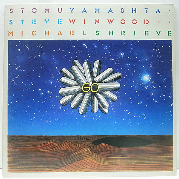 レコードメイン画像：良好!! 冊子付き USオリジナル STOM YAMASHTA ツトム・ヤマシタ Go ('76 Island) STEVE WINWOOD / MICHAEL SHRIEVE