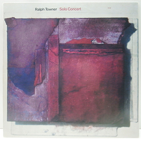 レコードメイン画像：美盤!! USオリジナル RALPH TOWNER Solo Concert ('80 ECM) ラルフ・タウナー 独奏ライブ 傑作