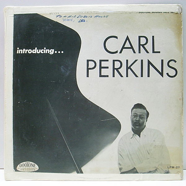 レコードメイン画像：フラット 重量200g MONO 臙脂ラベル CARL PERKINS Introducing... (Dootone DL-211) JAPAN SALES CO., LTD. モノラル LP