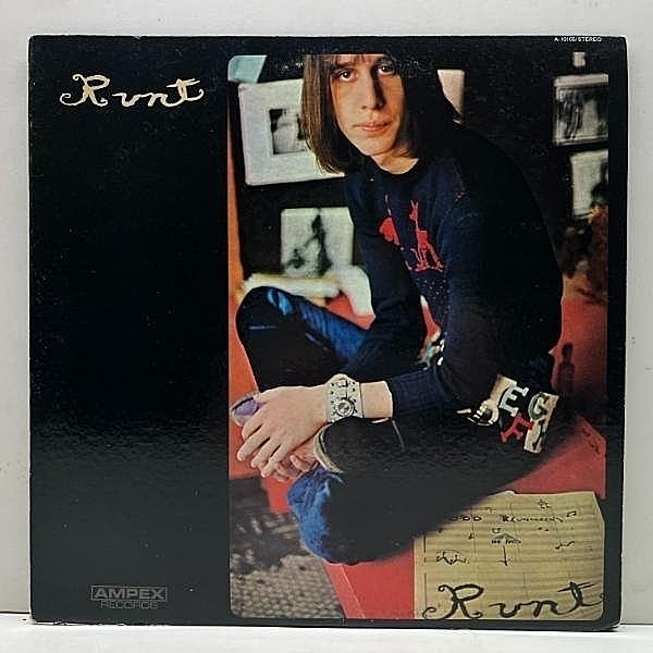 レコードメイン画像：激レア!!【12曲入り／12 Songs Version】US 完全オリジナル TODD RUNDGREN Runt ('70 Ampex) 手書きLH刻印 トッド・ラングレン 1st 入手難