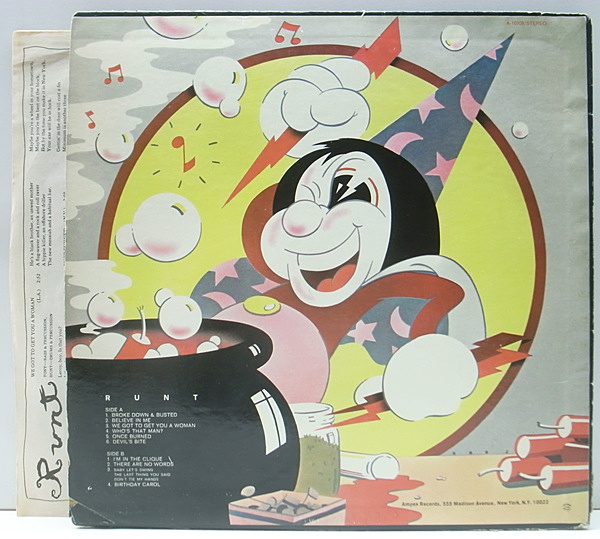 TODD RUNDGREN / Runt (LP) / Ampex | WAXPEND RECORDS