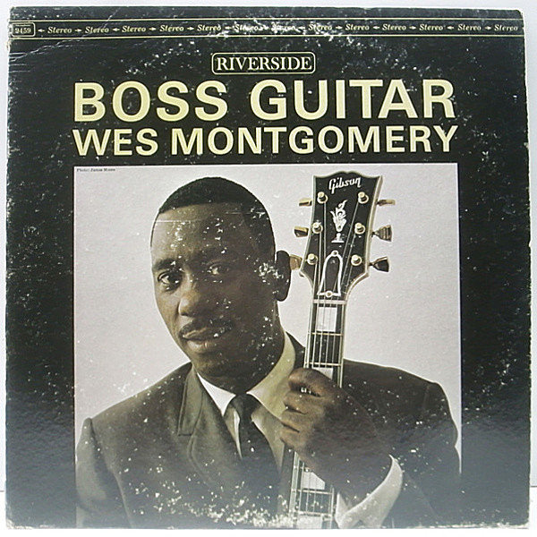 レコードメイン画像：1st 黒大 両溝 STEREO オリジナル WES MONTGOMERY Boss Guitar ('63 Riverside) 初回 RS規格 ギタートリオ 名盤