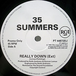 レコード画像：35 SUMMERS / Really Down