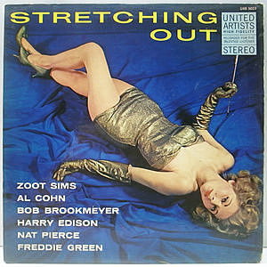 レコード画像：ZOOT SIMS / BOB BROOKMEYER / Stretching Out