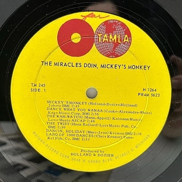 MIRACLES / Doin' Mickey's Monkey (LP) / Tamla | WAXPEND RECORDS