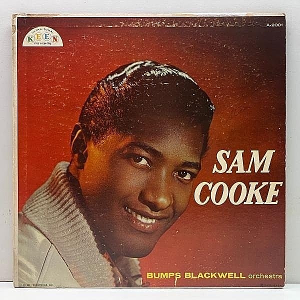 レコードメイン画像：USオリジナル MONO 深溝 SAM COOKE Bumps Blackwell Orchestra / Songs By ('57 Keen) You Send Me ほか サム・クック ソロ 1st デビュー作