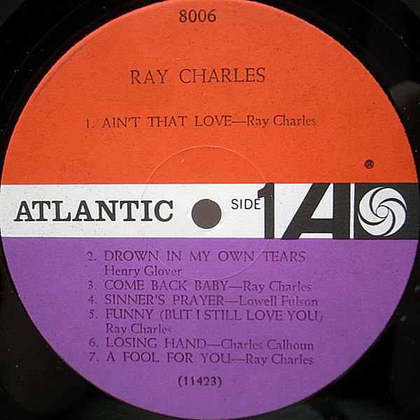 RAY CHARLES / Same (LP) / Atlantic | WAXPEND RECORDS