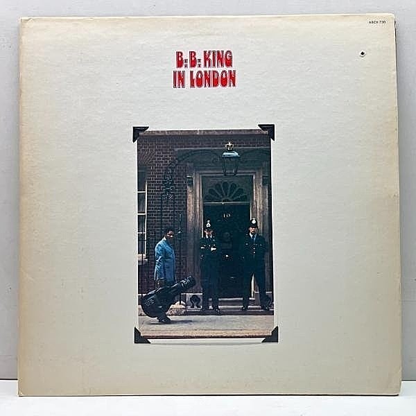 レコードメイン画像：良好!! 初版 マルチ箱 黒ラベ USオリジナル B.B. KING In London ('71 ABC) B.B. キング w/ Ringo Starr, Peter Green 英国豪華メンバー
