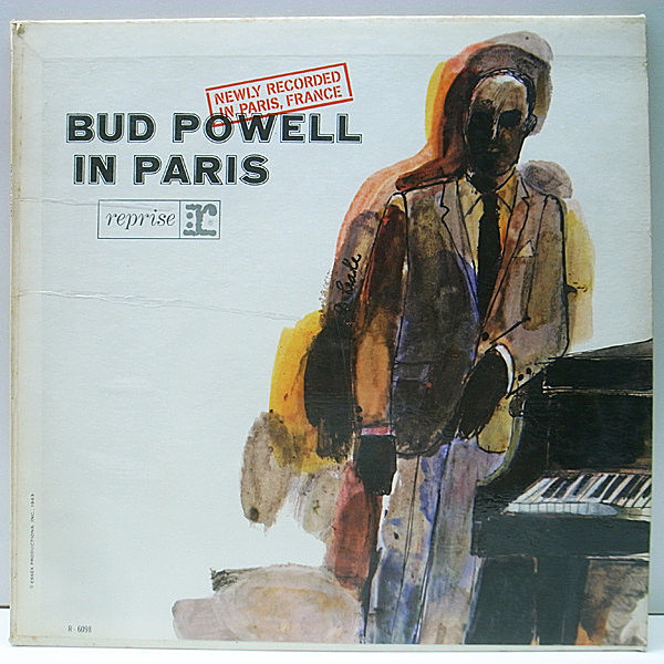 レコードメイン画像：良好!! MONO 3色 USオリジナル BUD POWELL In Paris ('63 Reprise) 永年人気の高いバド・パウエル晩年の佳作 モノラル LP