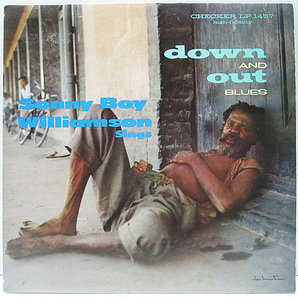 レコードメイン画像：レア!! 青ラベ 深溝 MONO Sheldon刻印あり SONNY BOY WILLIAMSON Down And Out Blues ('59 Chess) 初期 モノラル LP