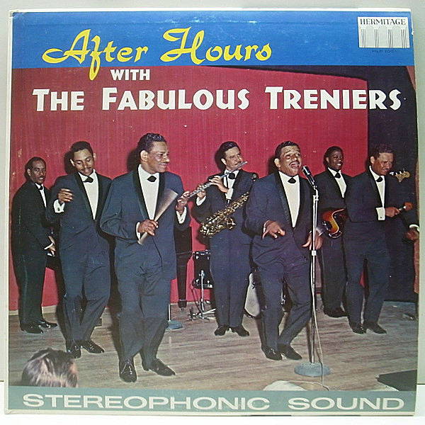 レコードメイン画像：レア・マイナー Hermitage オリジナル FABULOUS TRENIERS After Hours With The ～ ご機嫌なJAZZ／R&B／DOO WOP セッション・ライヴ！
