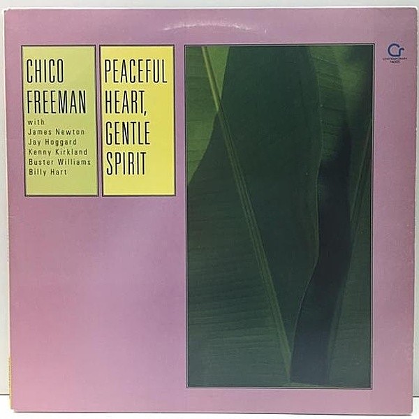 レコードメイン画像：美盤!! USオリジナル CHICO FREEMAN Peaceful Heart, Gentle Spirit ('80 Contemporary) チコ・フリーマン FUSION～AFRO～MODAL～FREE JAZZ