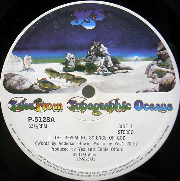 YES / Tales From Topographic Oceans (LP) / Atlantic
