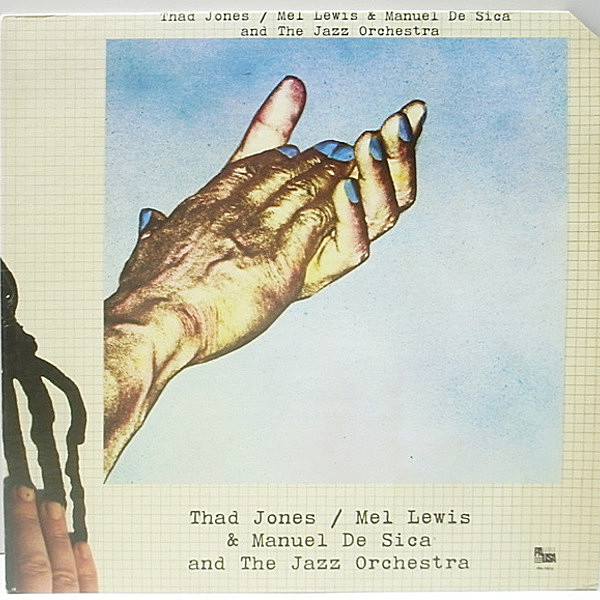 レコードメイン画像：プロモ USオリジナル THAD JONES Mel Lewis & Manuel De Sica And The Jazz Orchestra ('76 Pausa) LP サド・ジョーンズ メル・ルイス 他