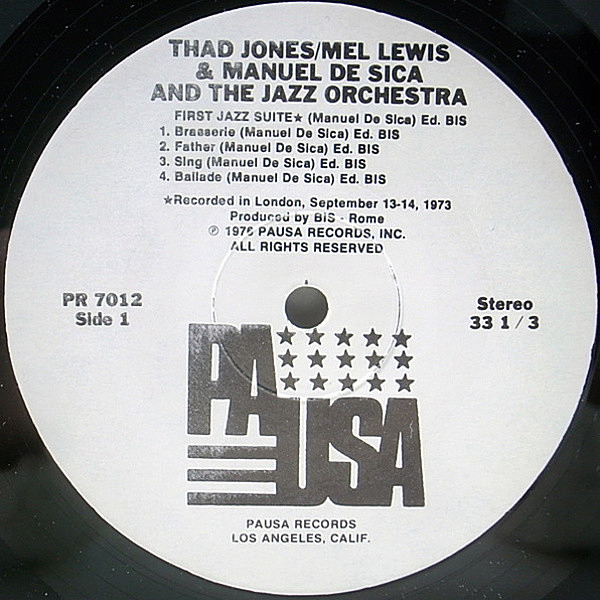 ジャズレコード　サド・ジョーンズ&メル・ルイス　JAZZ O   2LPセット ジャズレコード サド・ジョーンズ&メル・ルイス JAZZ O 2LP