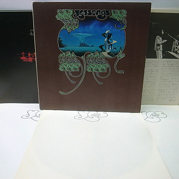 レコードメイン画像：美盤 3LP 写真集／解説付き 国内 初回プレス P規格 オリジナル YES Yessongs ('72 Atlantic) イエス／イエスソングス 初のライヴ・アルバム