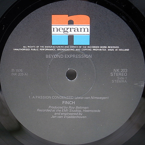 FINCH / Beyond Expression (LP) / Negram | WAXPEND RECORDS