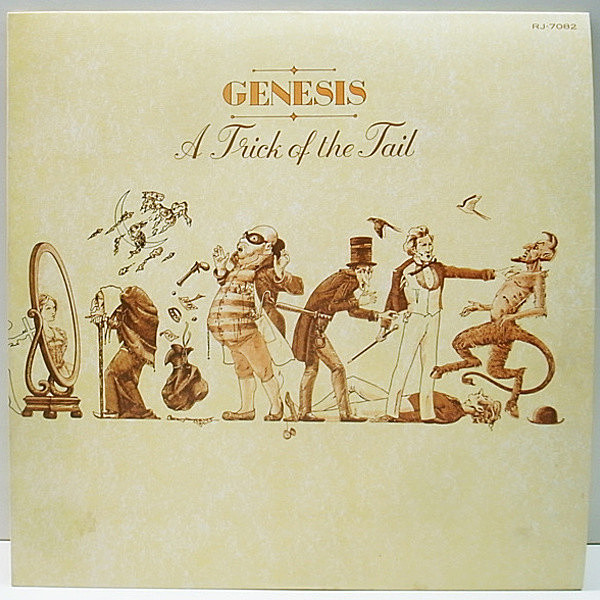 レコードメイン画像：美品!! 国内盤オリジナル GENESIS A Trick Of The Tail ('76 Charisma) ジェネシス 解説・歌詞付き STEREO LP