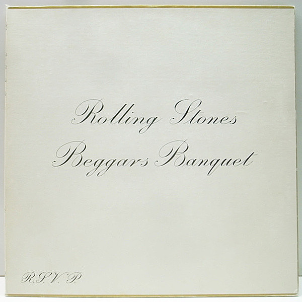 レコードメイン画像：極美盤!! USオリジナル ROLLING STONES Beggars Banquet ('68 London) 米 初回プレス ベガーズ・バンケット LP