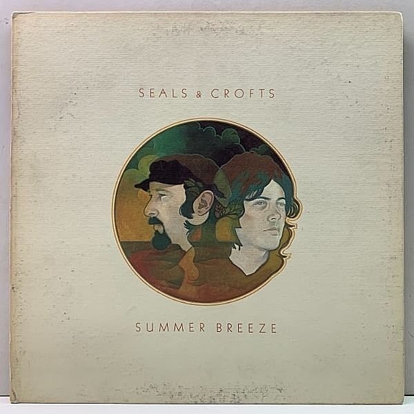 レコードメイン画像：極美盤!! 初版 マト1 オリーヴ 緑ラベ USオリジナル SEALS & CROFTS Summer Breeze ('72 Warner) テクスチャード・ゲートフォールド仕様