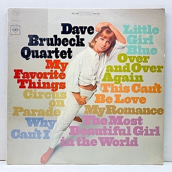 レコードメイン画像：USオリジナル 初版 白矢 360 2eyeラベ DAVE BRUBECK My Favorite Things ('66 Columbia) 黄金カルテットによるロジャース＆ハート集！