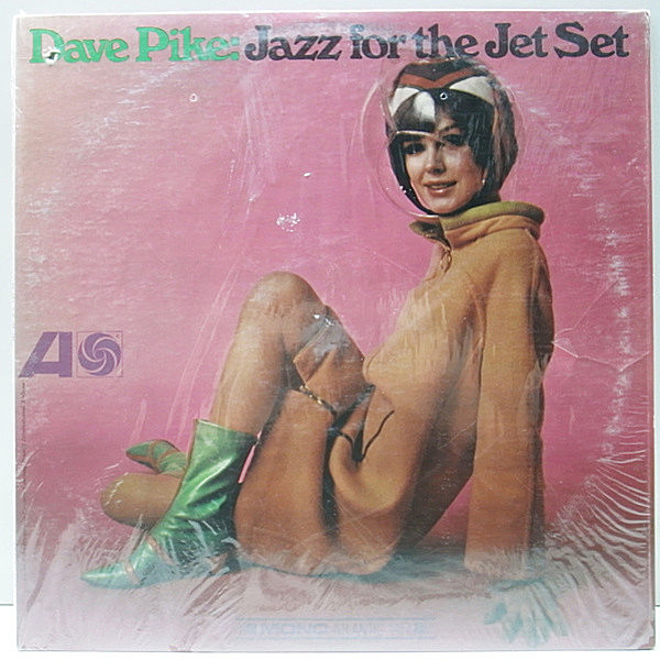 レコードメイン画像：シュリンク付き 美品 MONO 1st 3色 USオリジナル DAVE PIKE Jazz For The Jet Set ('66 Atlantic) 若き日のHERBIE HANCOCK 参加