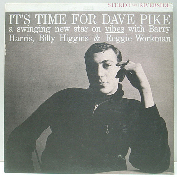 レコードメイン画像：美品!音抜群! 黒大 深溝 STEREO オリジナル DAVE PIKE It's Time For ('61 Riverside) BARRY HARRISトリオとの初リーダー作品