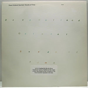 レコード画像：DAVE HOLLAND / Seeds Of Time