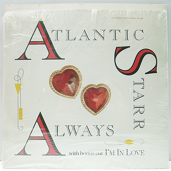 レコードメイン画像：とろっとろのスウィート・ラヴソング!! 12 オリジナル ATLANTIC STARR Always ('87 Warner) 45RPM.