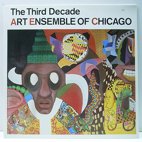 レコードメイン画像：美品 W.GERMANY 独 オリジナル ART ENSEMBLE OF CHICAGO The Third Decade ('85 ECM) BREAK - SPIRITUAL GROOVE - FREE JAZZ