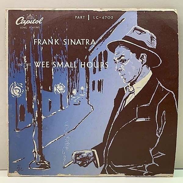 レコードメイン画像：良好盤!! 10インチ MONO オリジナル FRANK SINATRA In The Wee Small Hours (Capitol LC 6702) シナトラを代表する名盤 South Africaプレス