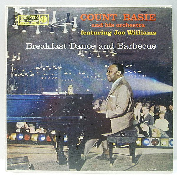 レコードメイン画像：MONO 1stマルチバー 深溝 USオリジナル COUNT BASIE Breakfast Dance And Barbecue ('59 Roulette) 臨場感抜群の実況ライヴ