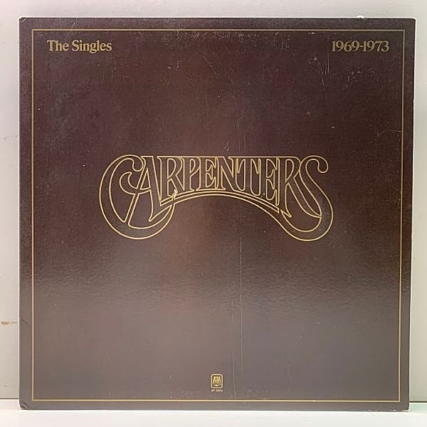 レコードメイン画像：美盤!! エンボス凹凸仕様 USオリジナル CARPENTERS Singles 1969 - 1973 ('73 A&M) 70年代のベストセラー・シングル集 カーペンターズ LP