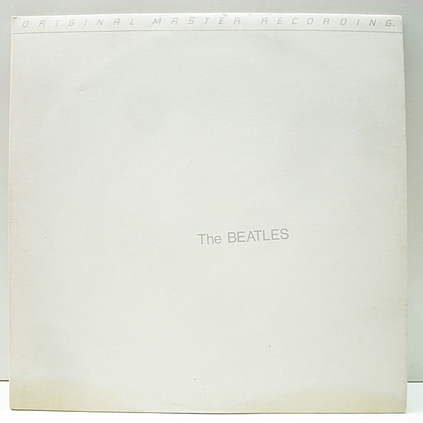 レコードメイン画像：良好品!! MOBILE MFSL 高音質 オリジナル THE BEATLES White Album 専用厚紙インナー付属 モービル盤 AUDIOPHILE レア 2LP
