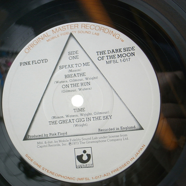 PINK FLOYD / The Dark Side Of The Moon (LP) / MFSL | WAXPEND RECORDS
