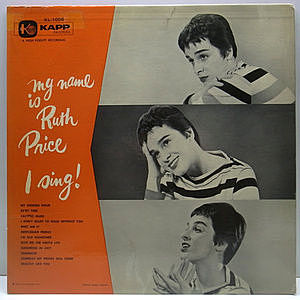 レコード画像：RUTH PRICE / My Name Is Ruth Price . . . I Sing!