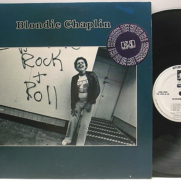 レコードメイン画像：美盤!! Asylum 白プロモ Orig. BLONDIE CHAPLIN / Beach Boys