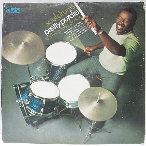 レコードメイン画像：MONO USオリジナル BERNARD PRETTY PURDIE Soul Drums ('68 Date) TEM規格 モノラル 強烈ドラムブレイク DRUM BREAK サンプリング・ネタ
