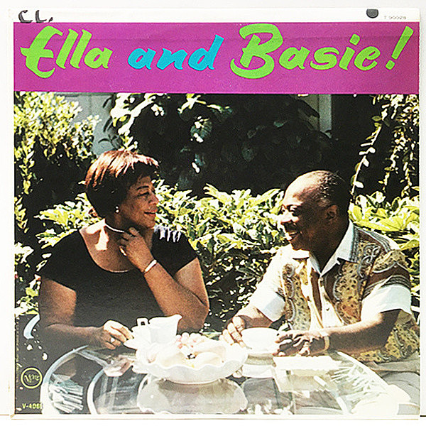 レコードメイン画像：良好!! MONO Capitolプレス USオリジナル ELLA FITZGERALD & COUNT BASIE Ella And Basie! [Club Edition] エラとベイシー楽団の共演盤！